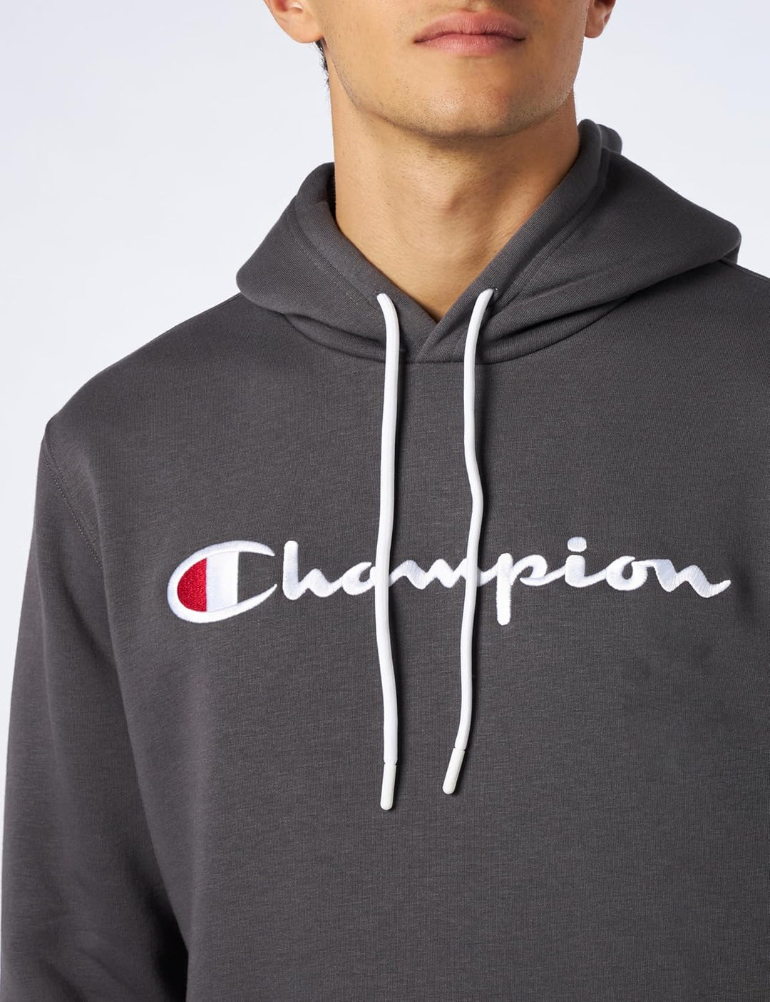 Champion Herren Legacy American Classics-Powerblend Fleece Kapuzenpullover M Graphitgrau, M Graphitg