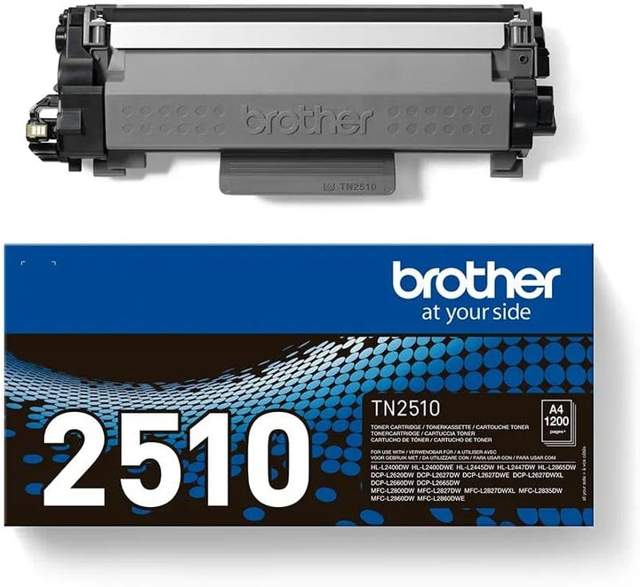 Brother Original TN-2510 Tonerkartusche Schwarz Schwarz Standard Standard, Schwarz Standard Standard