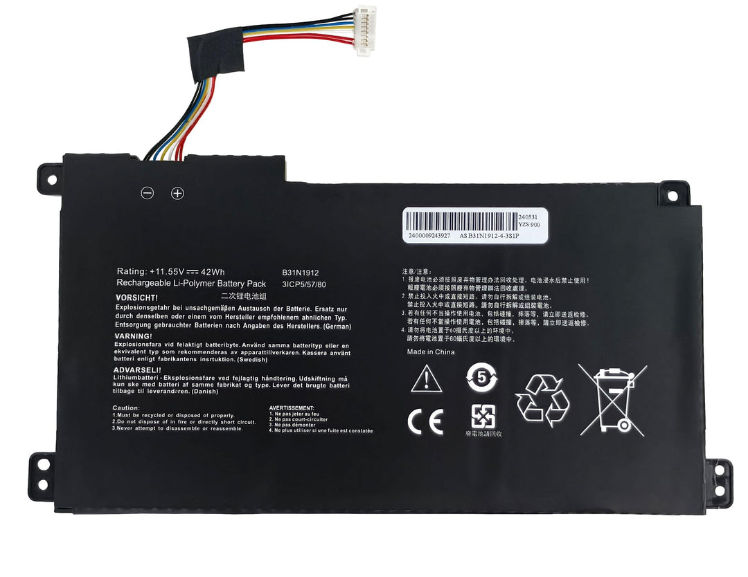 B31N1912 C31N1912 Akku für ASUS VivoBook 14 E410MA L410MA E410KA E510KA E510MA L510MA F414MA EK1890W