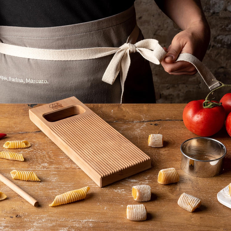 Marcato Gnocchi Gnocchi Bastelset Gnocchi + Zubehör Garganelli + 70 mm Teigschneider + Schürze 100%