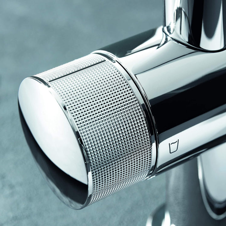 GROHE Blue Pure Eurosmart - Starter Kit (C-Auslauf, Schwenkbereich 150°, Aktivkohlefilter für perfek