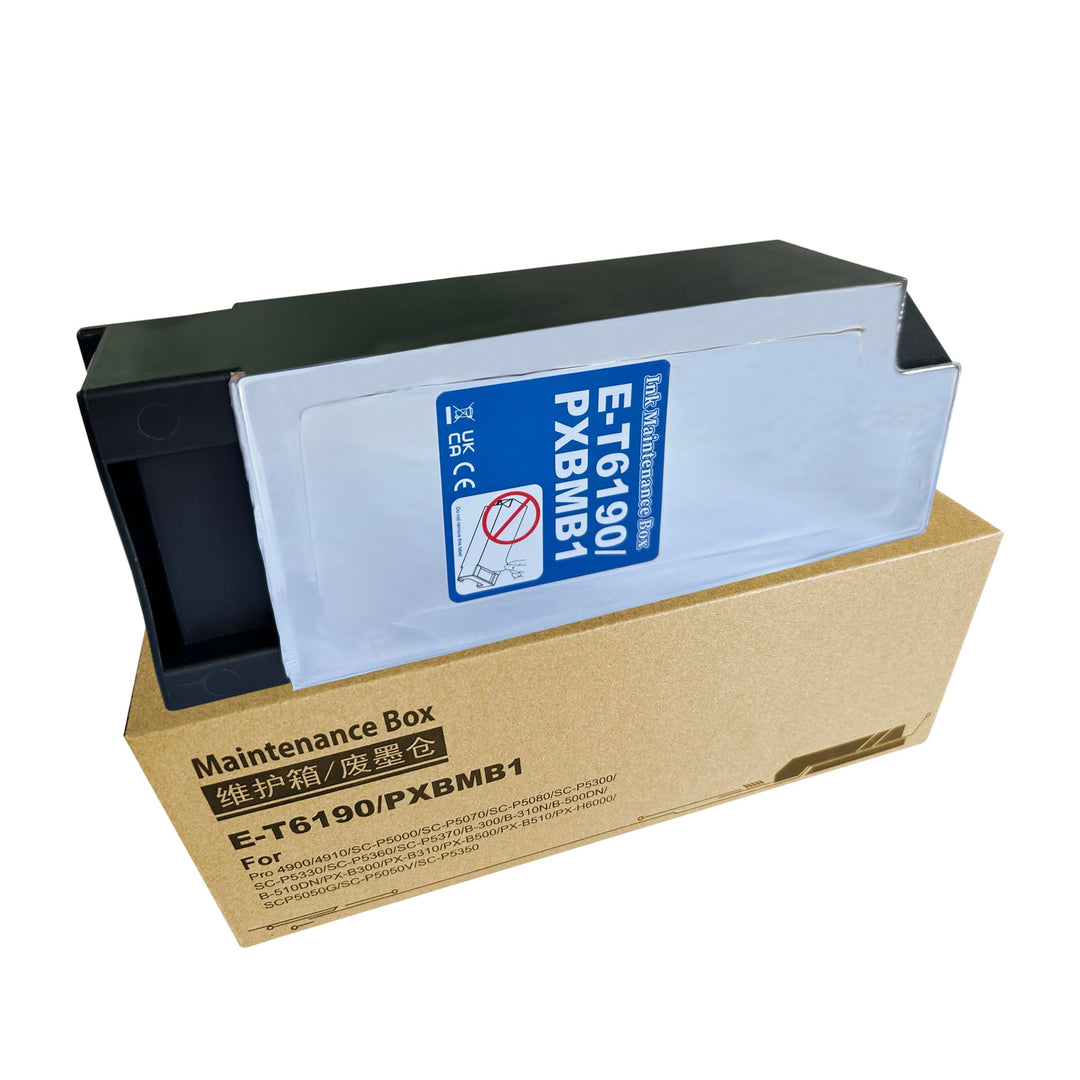COCADEEX T6190 Wartungsbox, kompatibel mit SureColor SC-P5000 P5300 P5370 Pro 4900 B-300 B-310N B-50