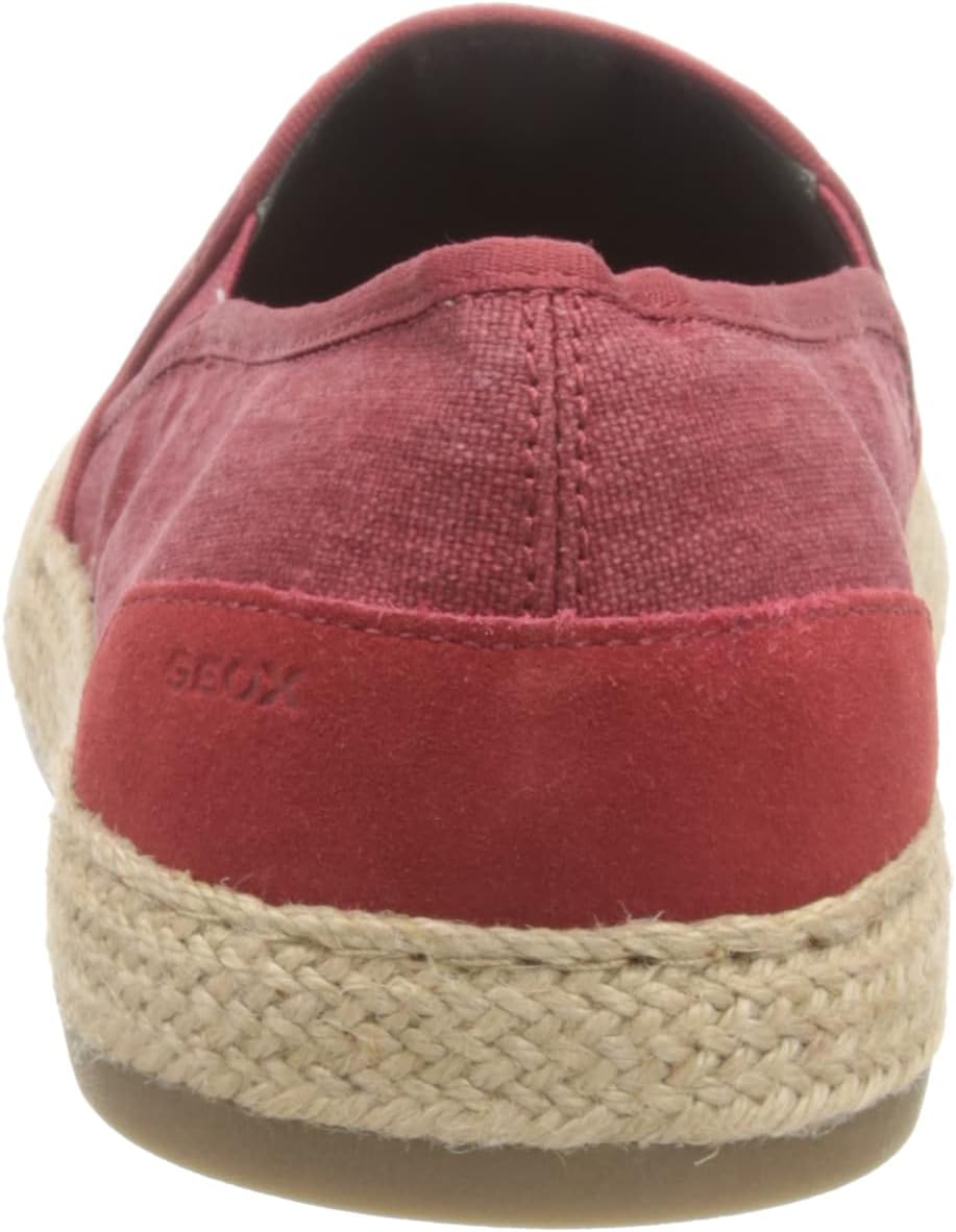 Geox Jungen U Pantelleria A Sneakers 39 EU Rot, 39 EU Rot