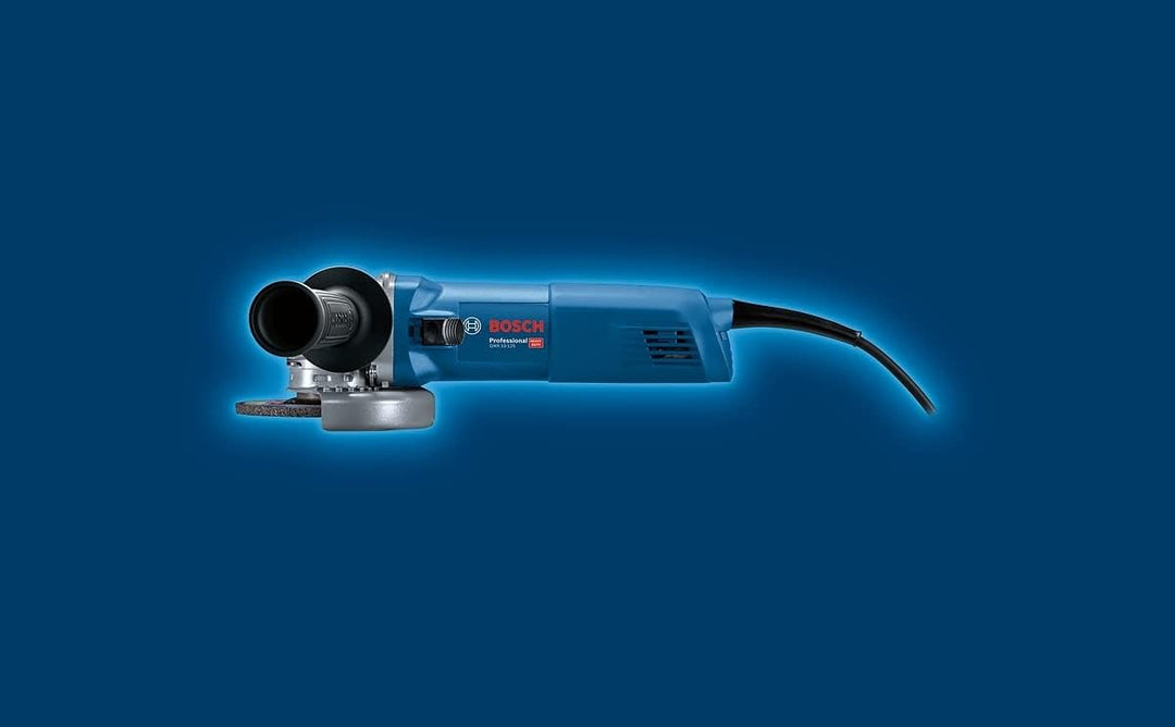 Bosch Professional Winkelschleifer GWX 10-125 (1000 Watt, für X-LOCK Zubehör, ScheibenØ: 125 mm, im
