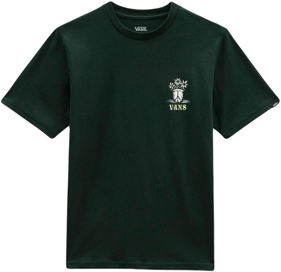 Vans Unisex Kinder Peace Head T-Shirt 14-16 Jahre Forest, 14-16 Jahre Forest