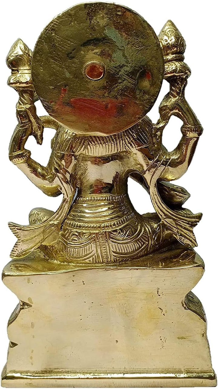 Saraswati Maa Murti Saraswati Saraswati Messing-Statue MD43