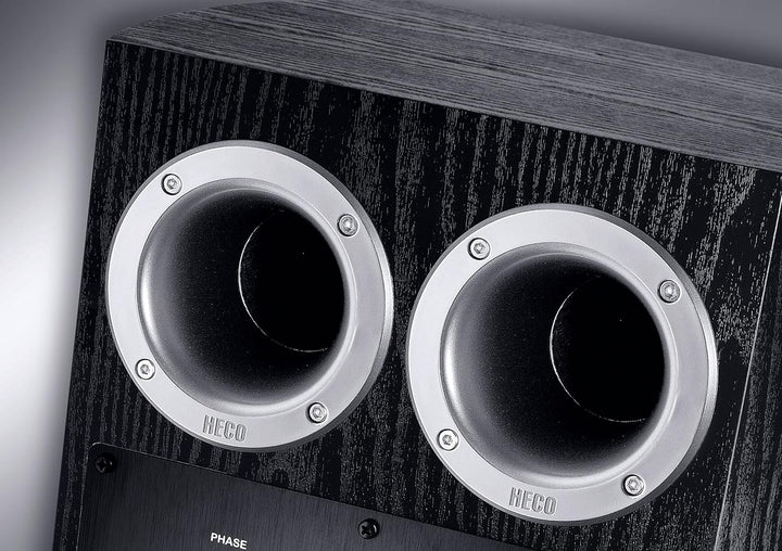 HECO Victa Prime Sub 252 A | Aktiver Heimkino-Subwoofer | 260mm Langhubtreiber mit max. 200 Watt, Fa