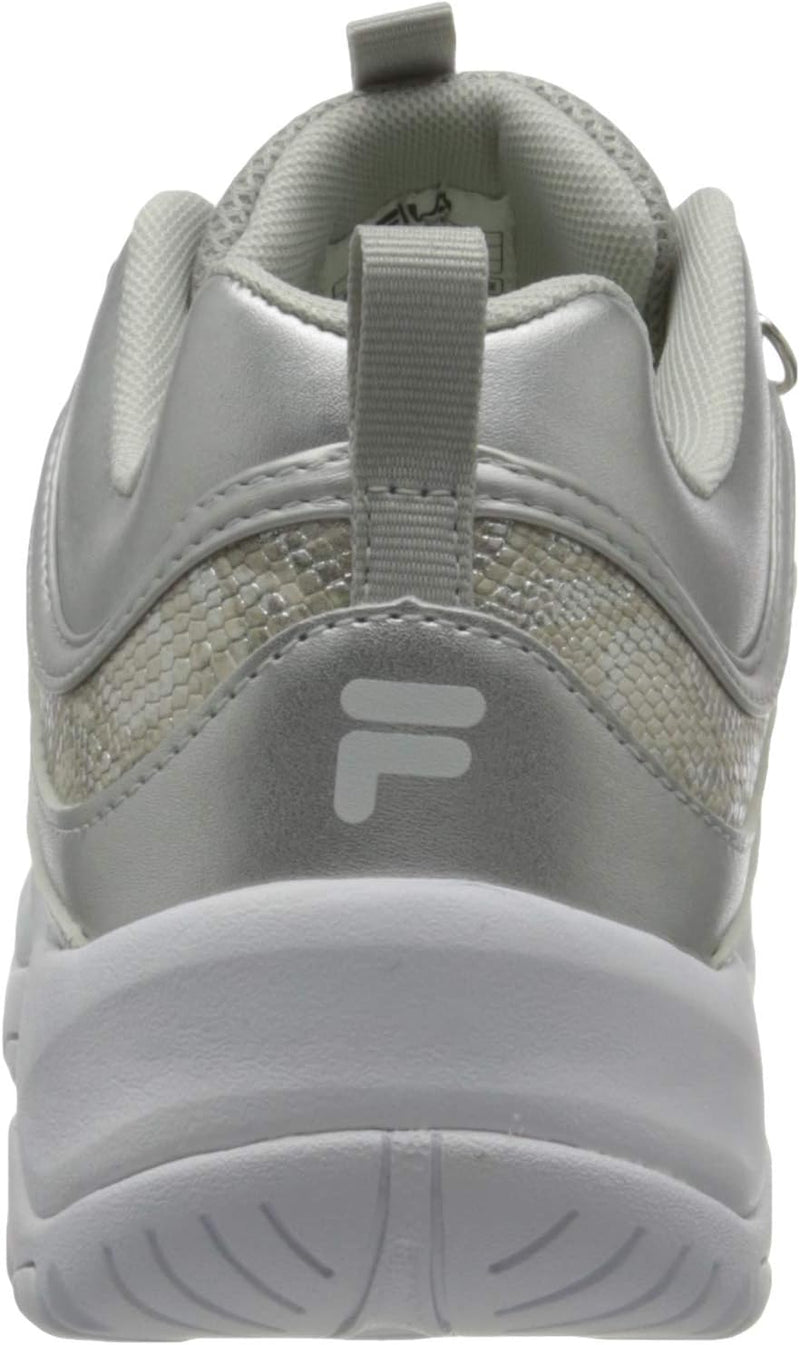 FILA Damen Strada F Wmn Sneaker 38 EU Silber, 38 EU Silber