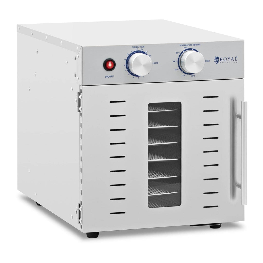 Royal Catering RCDA-800/23S Dörrautomat 800 W 8 Etagen Dörrgerät