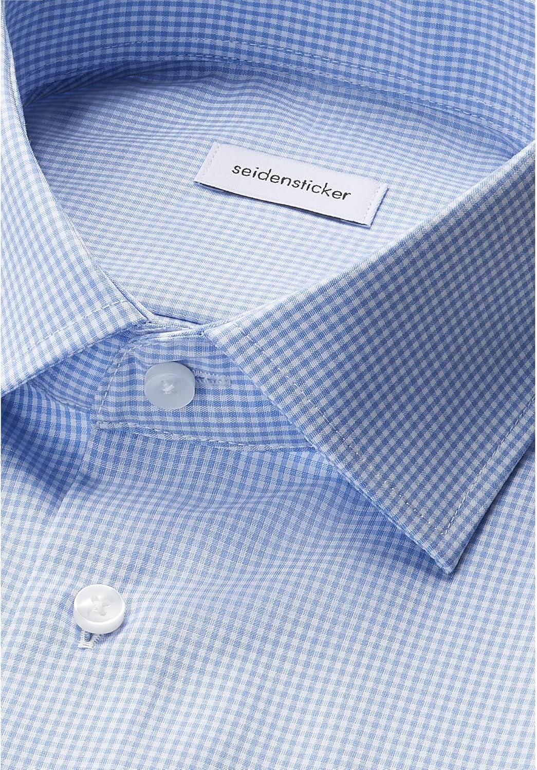 Seidensticker Herren Men Regular Longsleeve Cotton Business Shirt 38 Hellblau(193660), 38 Hellblau(1