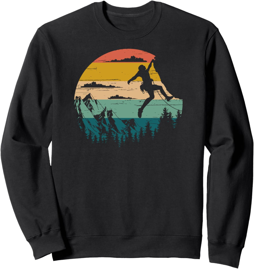 Cool Free Speed Solo Bouldern im Freien Berge klettern Sweatshirt