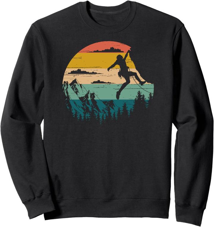 Cool Free Speed Solo Bouldern im Freien Berge klettern Sweatshirt