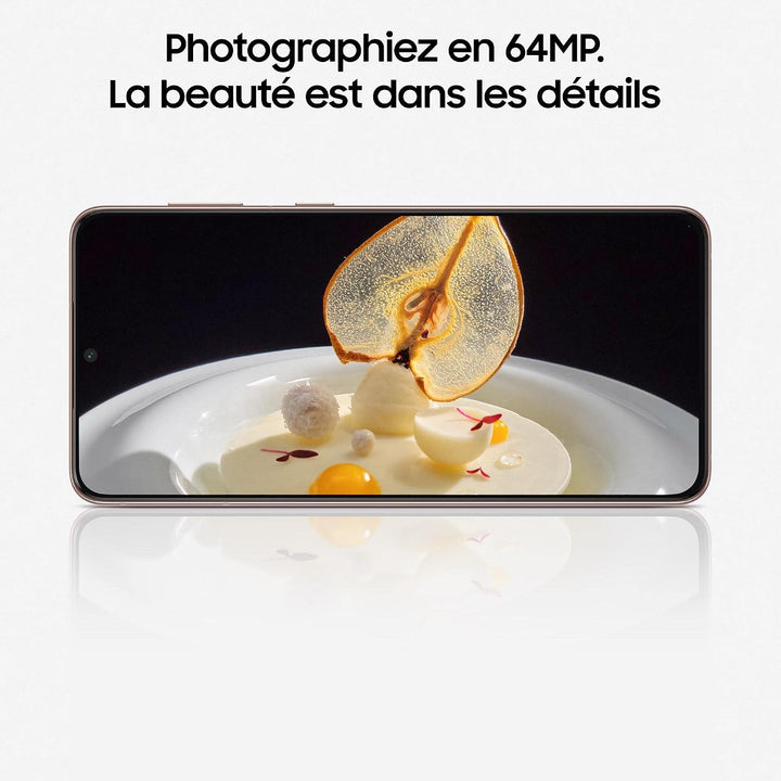 Samsung Galaxy S21 5G 128GB Speicher Violett 8GB RAM 4.000mAh Akku AI Handy Android 15 Smartphone oh