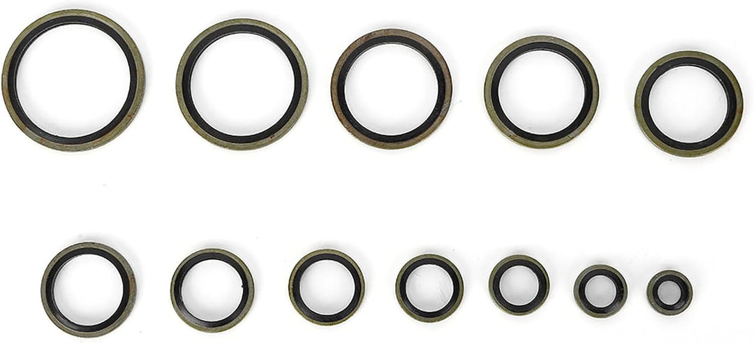 240 Stücke Gummi O-Ring Sortiment Kit für Isolationsdichtung Washer Dichtungen Klimaanlage Auto Auto