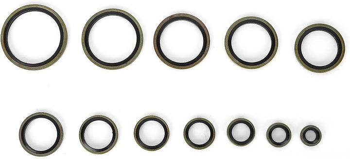 240 Stücke Gummi O-Ring Sortiment Kit für Isolationsdichtung Washer Dichtungen Klimaanlage Auto Auto