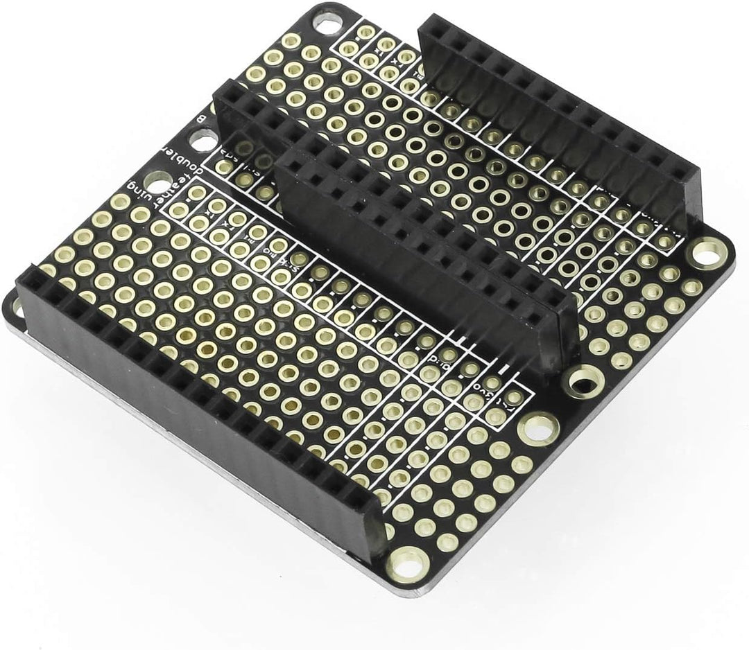 Adafruit FeatherWing Doubler Prototyping Add-on for All Feather Boards Can Work with Both a Feather