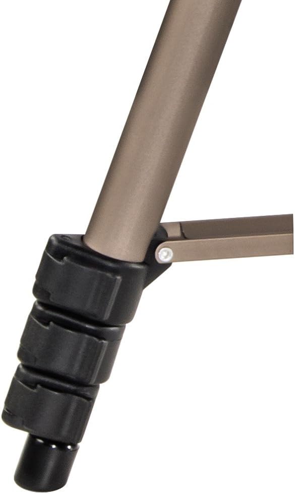 Hama Leichtes Einsteiger-Dreibeinstativ mit 3-Wege-Kopf, Star 75 125-3D, Champagner 42 - 125 cm Sing