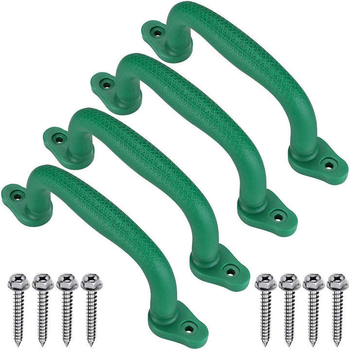 Dolibest Klettergriffe, 18cm Klettergerüst Haltegriffe Kinder rutschfeste Solide Handgriffe für Spie
