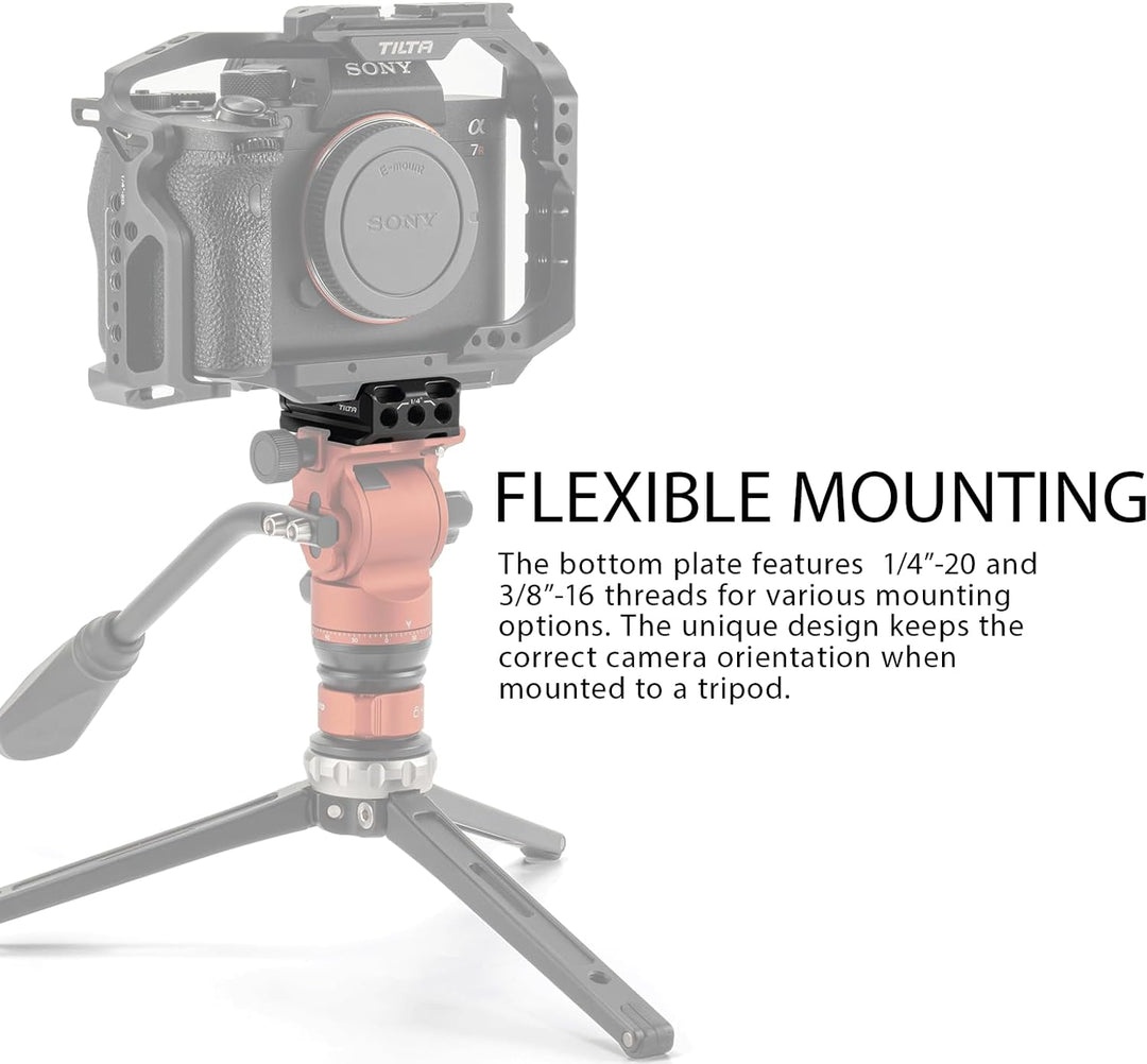 Tilta Universal ARCA Schnellwechsel-Grundplatte, kompatibel mit 38 mm Arca-Swiss Schnellspann-Empfän