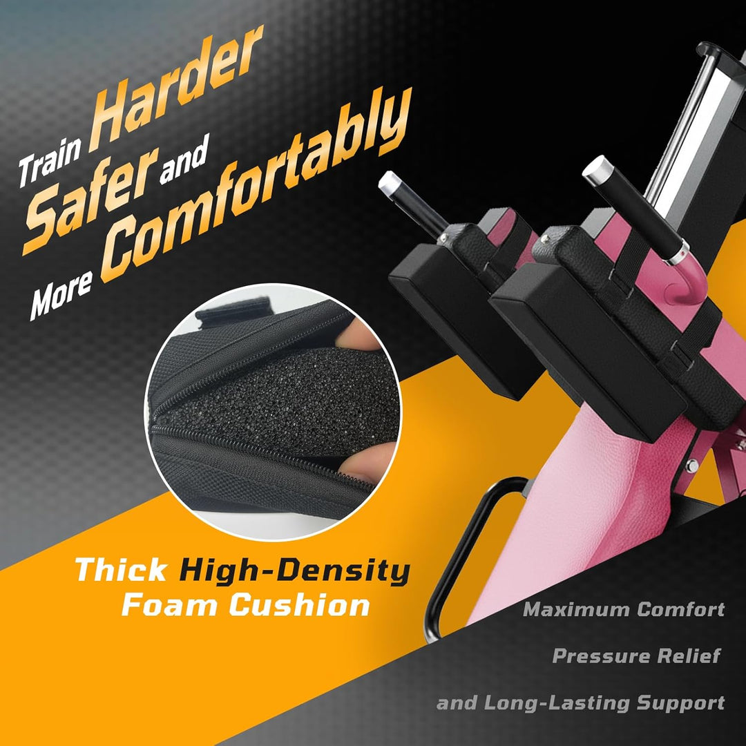 J Bryant Hack Squat Schulterpolster-Set – 4 cm Dicke Universal-Polster für Hack Squat & Beinpresse –