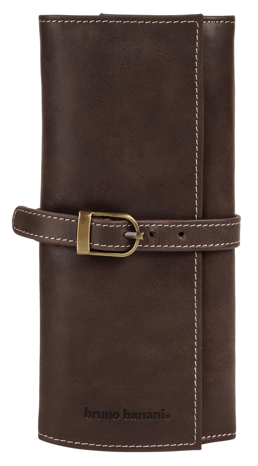 bruno banani Schmuckrolle Echt Leder Damen - 021908 Braun, Braun