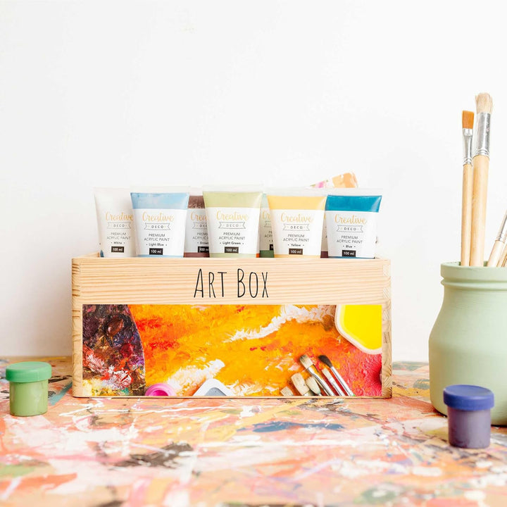 Creative Deco Personalisiert Geschenke Wunschtext + Foto | Fotogeschenke Holzkiste | Dein Eigenes Bi