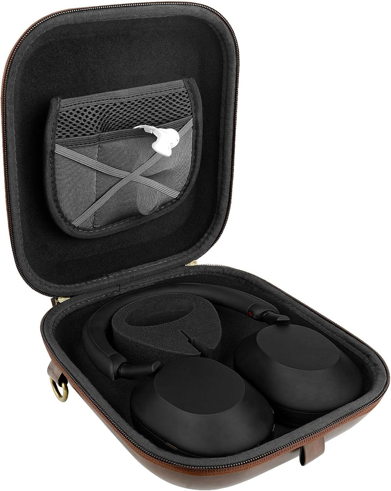 Geekria UltraShell Headphones Case for Lay Flat Over-Ear Headphones, Replacement Hard Shell Travel C