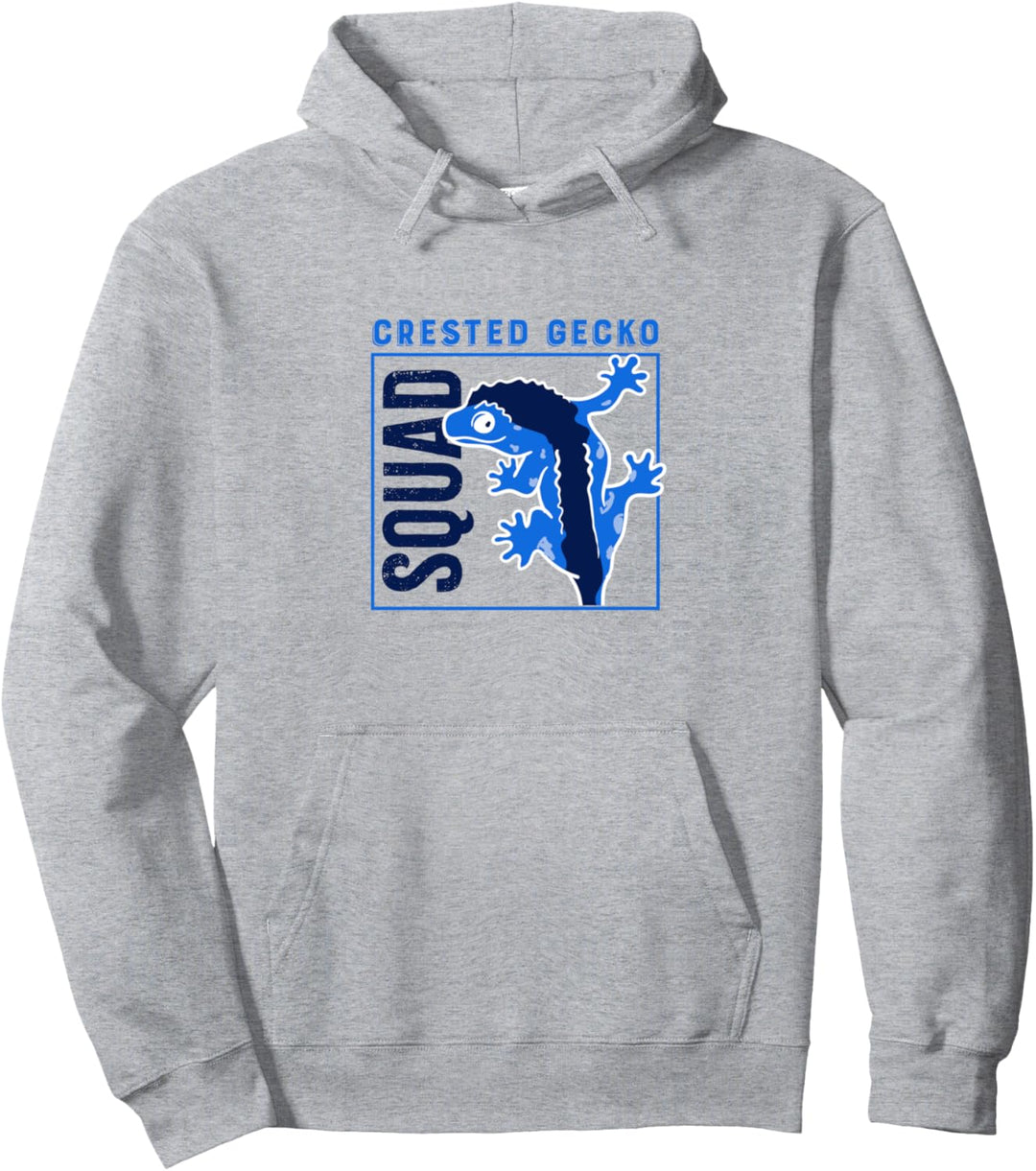Exotische Tiere Geckos Niedliche Eidechse Kammgecko Pullover Hoodie