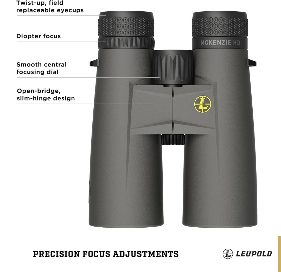 Leupold BX-1 McKenzie Fernglas Schattengrau, Schattengrau