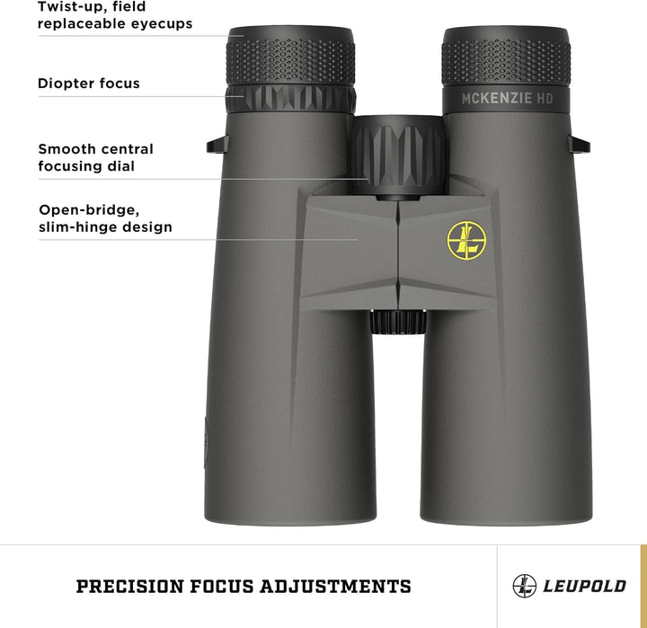 Leupold BX-1 McKenzie Fernglas Schattengrau, Schattengrau