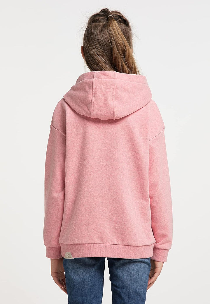 Ragwear ELINKA Mädchen Sweatshirt 128 Rosa, 128 Rosa