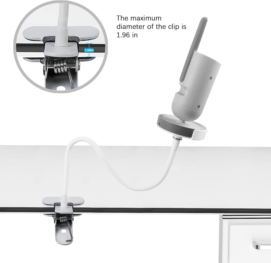 BECEMURU Vielseitige, Flexible Twist-Klemmhalterung mit 1/4-Schraube, 3M-Anschluss Dock, kompatibel