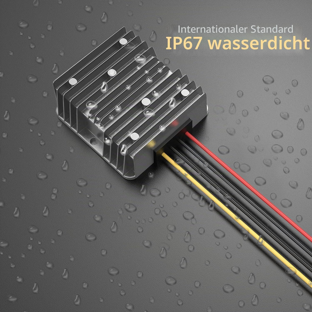 Cocar LKW Netzteil Spannungswandler 24v auf 12v 20A 240W Transformator Trafo Adapter Wandler Konvert
