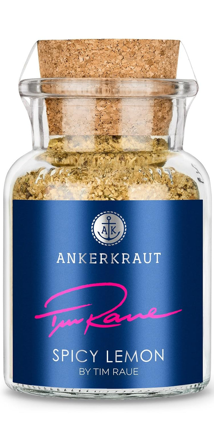 Ankerkraut x Tim Raue Gewürz-Set, vier Gewürze inklusive Rezeptheft des Sterne-Koch, Gewürz im Korke
