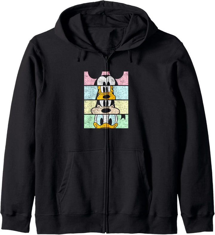 Disney Mickey And Friends Group Comic Panels Kapuzenjacke