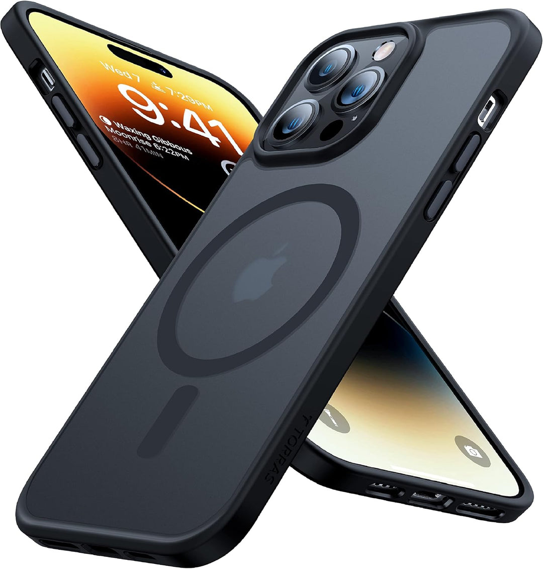 TORRAS für iPhone 14 Pro Hülle für MagSafe (Zertifizierte Schutzfähigkeit und Magnetkraft) Handyhüll
