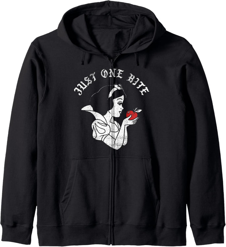 Disney Snow White Just One Bite Side Profile White Stamp Kapuzenjacke
