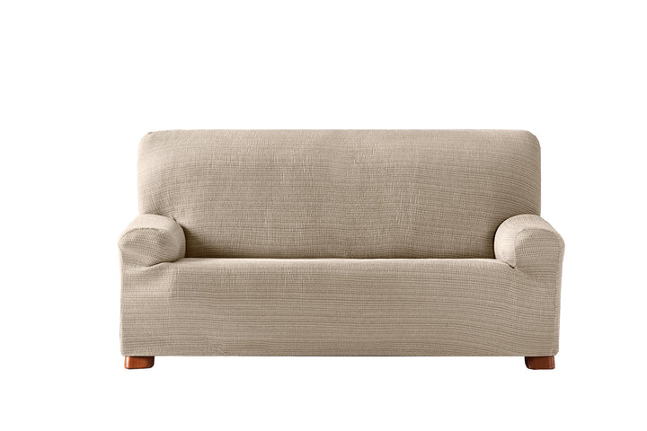 Eysa Aquiles elastisch Sofa überwurf 2 sitzer Farbe 00-Ecru, Polyester-Baumwolle, 37 x 29 x 7 cm