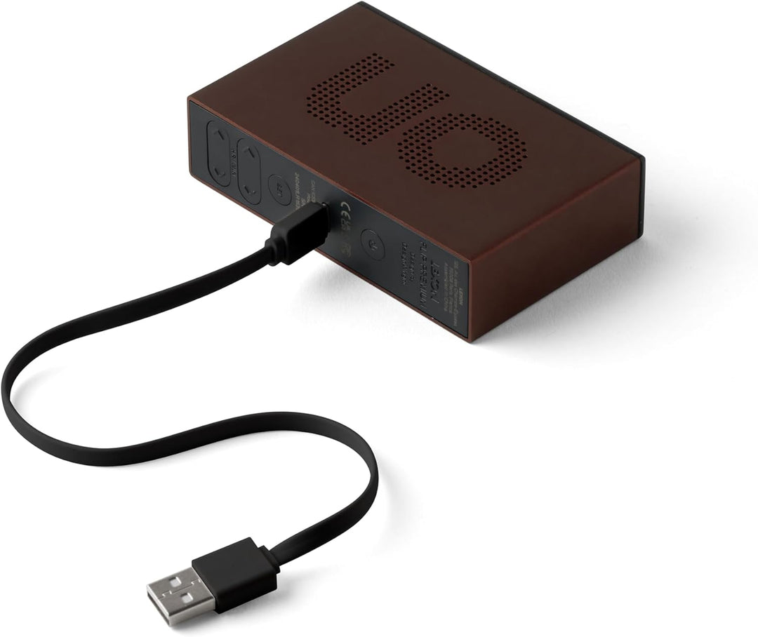 Lexon FLIP Premium LCD-Wecker (Bronze), Bronze