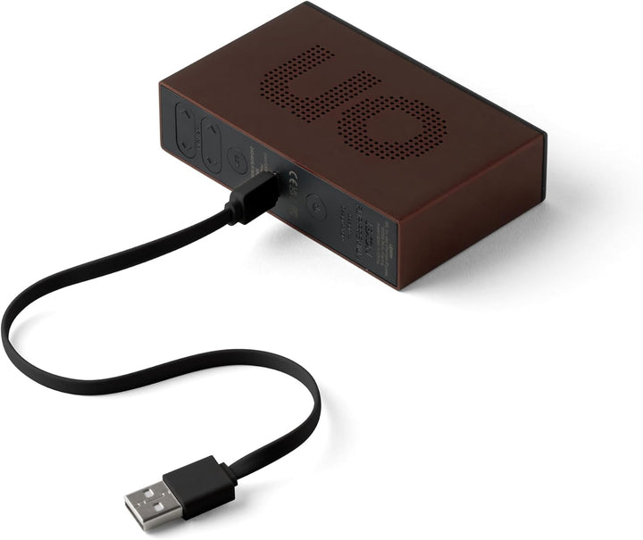 Lexon FLIP Premium LCD-Wecker (Bronze), Bronze