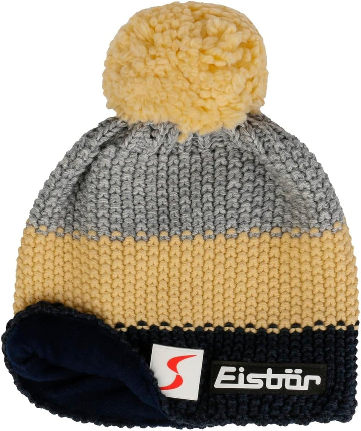 Eisbär Star Pompon MÜ SP nachtmeliert-Banana-hellgraum