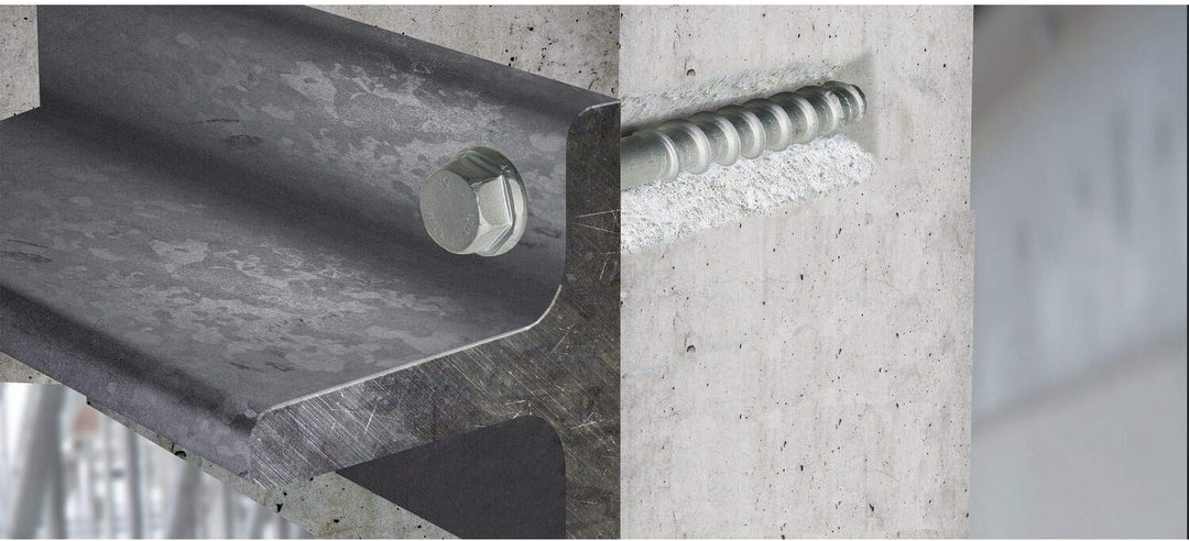 MUNGO Betonschraube MCS-S 6x 80 zinklamellenbeschichtet Inhalt: 100 Stück 6x80 mm, 6x80 mm