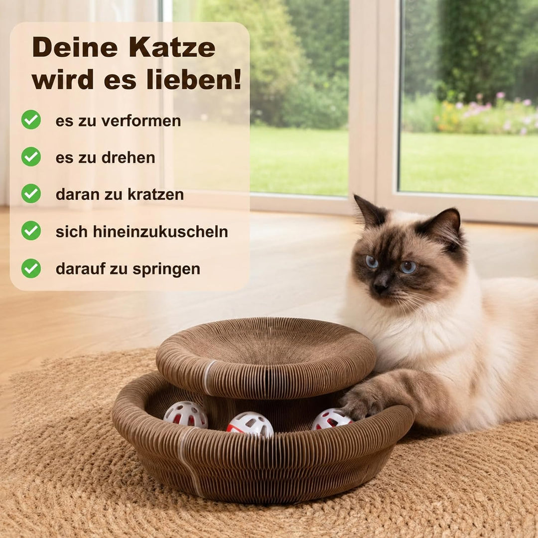 Reiteag Katzenwirbel Katzenliebling Für Grosse Katzen, Katzenwirbel Original, Strapazierfähiges Dopp
