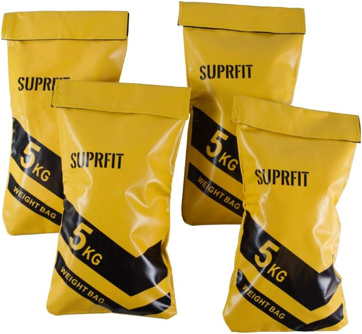 Suprfit Sandbag - Power Bag für Functional Training, Core Bag inkl. Sieben befüllbarer Gewichtsbeute