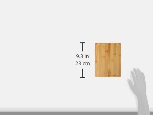 Cook Concept KA4327 - Bandeja para queso con campana (madera de bambú), color beige y gris