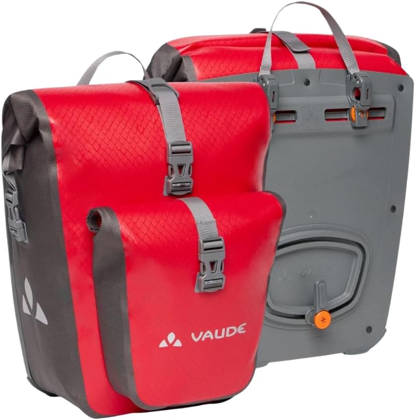 VAUDE Aqua Back Plus - Fahrradtasche - 2 Hinterradtaschen (2x24L) - wasserdicht - Made in Germany Re