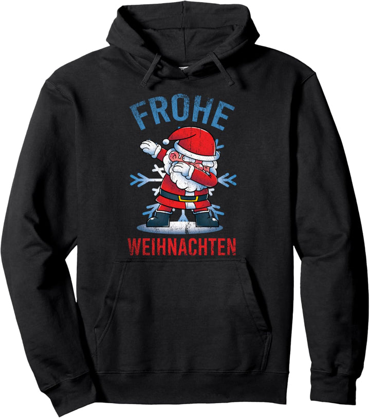 Dabbing Weihnachtsmann Santa Claus Geschenk Weihnachten, Mit Kapuze , Pullover Hoodie
