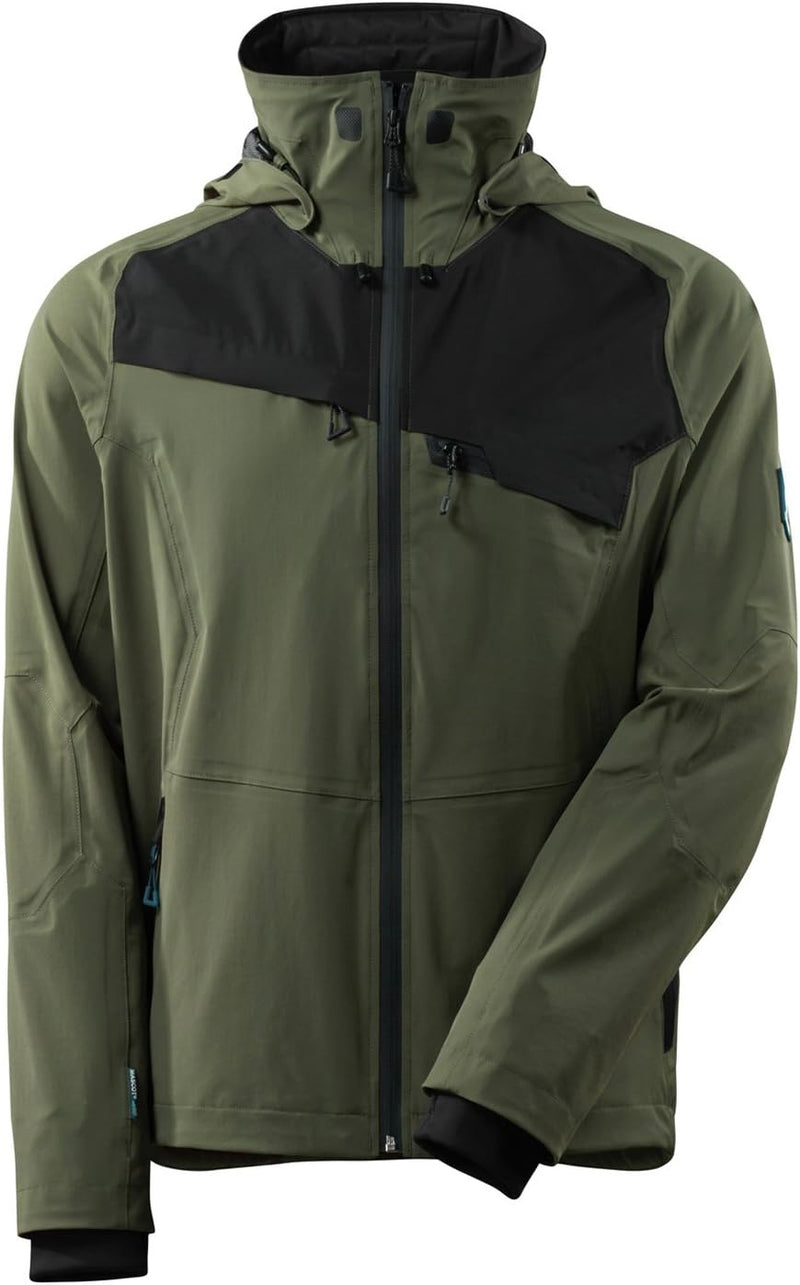 Mascot 17001-411-3309-S Jacke "Advanced" wasserdicht Grösse in Moosgrün-Schwarz, S S-5XL, S-5XL