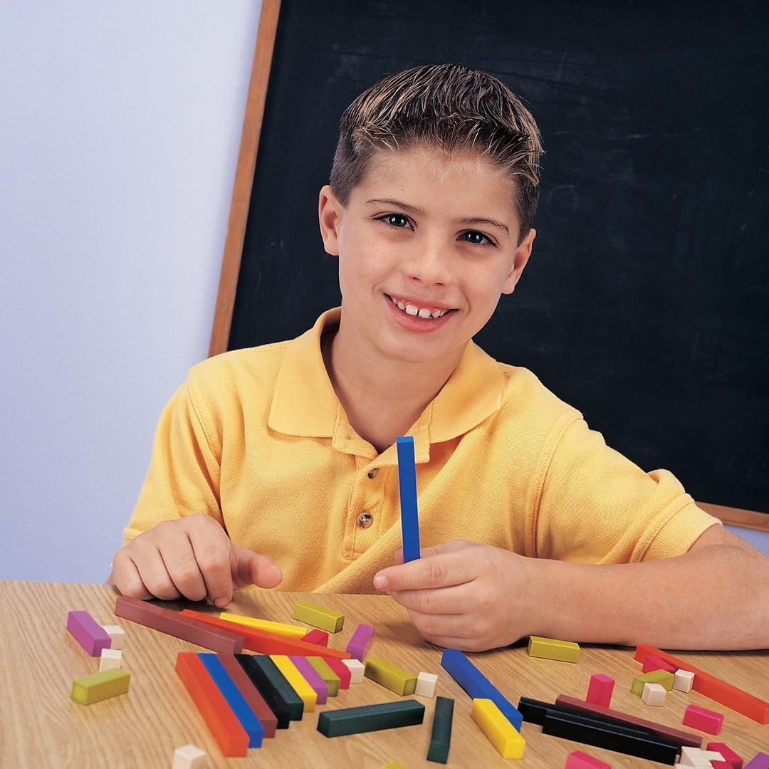 Learning Resources Cuisenaire-Stäbchen, Kleingruppen-Set (Set mit 155 Stück) Plastik, Plastik