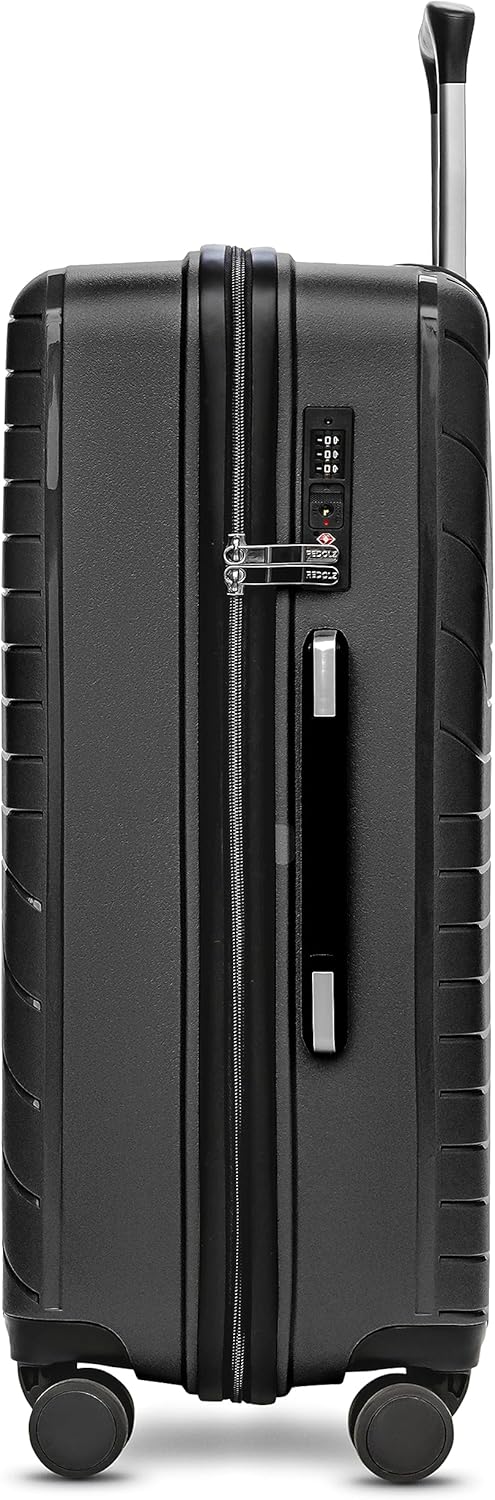 REDOLZ Essentials 05 Hartschalen Check-in Koffer | Mittelgrosser M Trolley 44 x 26 x 67 cm aus hochw